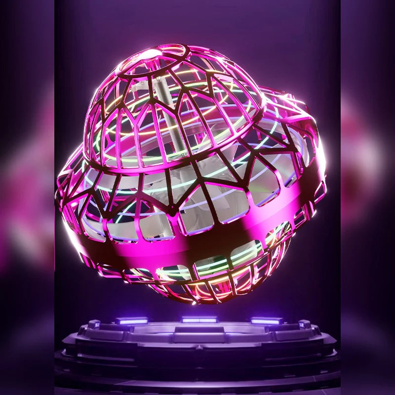 🛸GALAXY RIFT – Self-Returning Hover Drone-Rechargeable Flying Orb for Indoor & Outdoor Fun