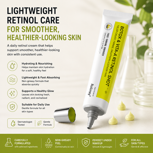 💫Retinol Renewal Cream – Daily Care for Smoother, Healthier-Looking Skin
