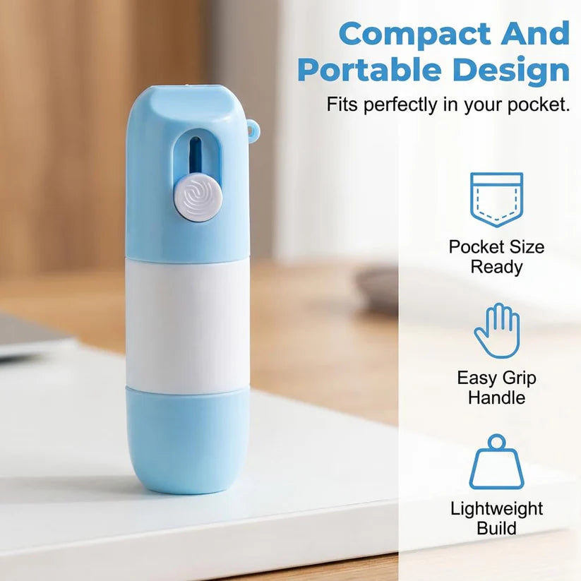 ADDRIX™ 2-in-1 Thermal Label Eraser & Box Cutter — Instantly cover your name, address, phone number, and tracking details before throwing packages away