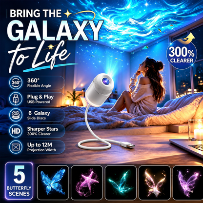 Comaguo®🇨🇦 Night Light Projector - Smart Holographic Star Projector