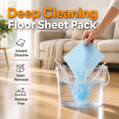 Frolunora® 13-in-1 Eco-Friendly Dissolvable Floor Cleaner  | Antibacterial, Deodorizing & Long-Lasting Freshness 🧹1