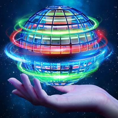 🔥Last day 70%off丨𝑺𝑪𝑵𝑫𝑹®Cosmic Flying Orb Ball | LED Hover & Boomerang Flying Toy for Kids & Family