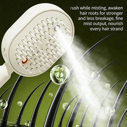 🆙🔥50% OFF! 🔥Electric Spray Scalp Massage Brush with Mist & Red Light