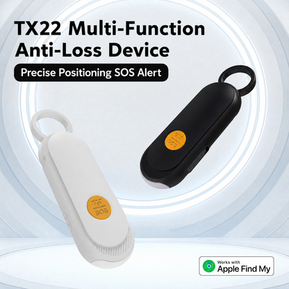 🚨Smart Personal Safety Alarm with Apple Find My – 6-8 Months Battery, IPX5 Waterproof, 2-in-1 Alert & LED Flashlight, Key Finder Tracker