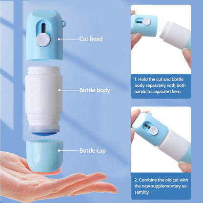 ADDRIX™ 2-in-1 Thermal Label Eraser & Box Cutter — Instantly cover your name, address, phone number, and tracking details before throwing packages away