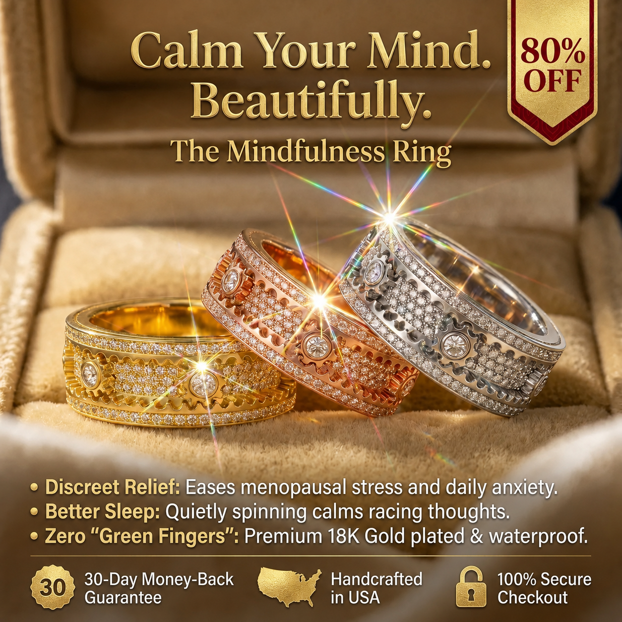 The Mindfulness Ring-Last Day Sale-80% OFF