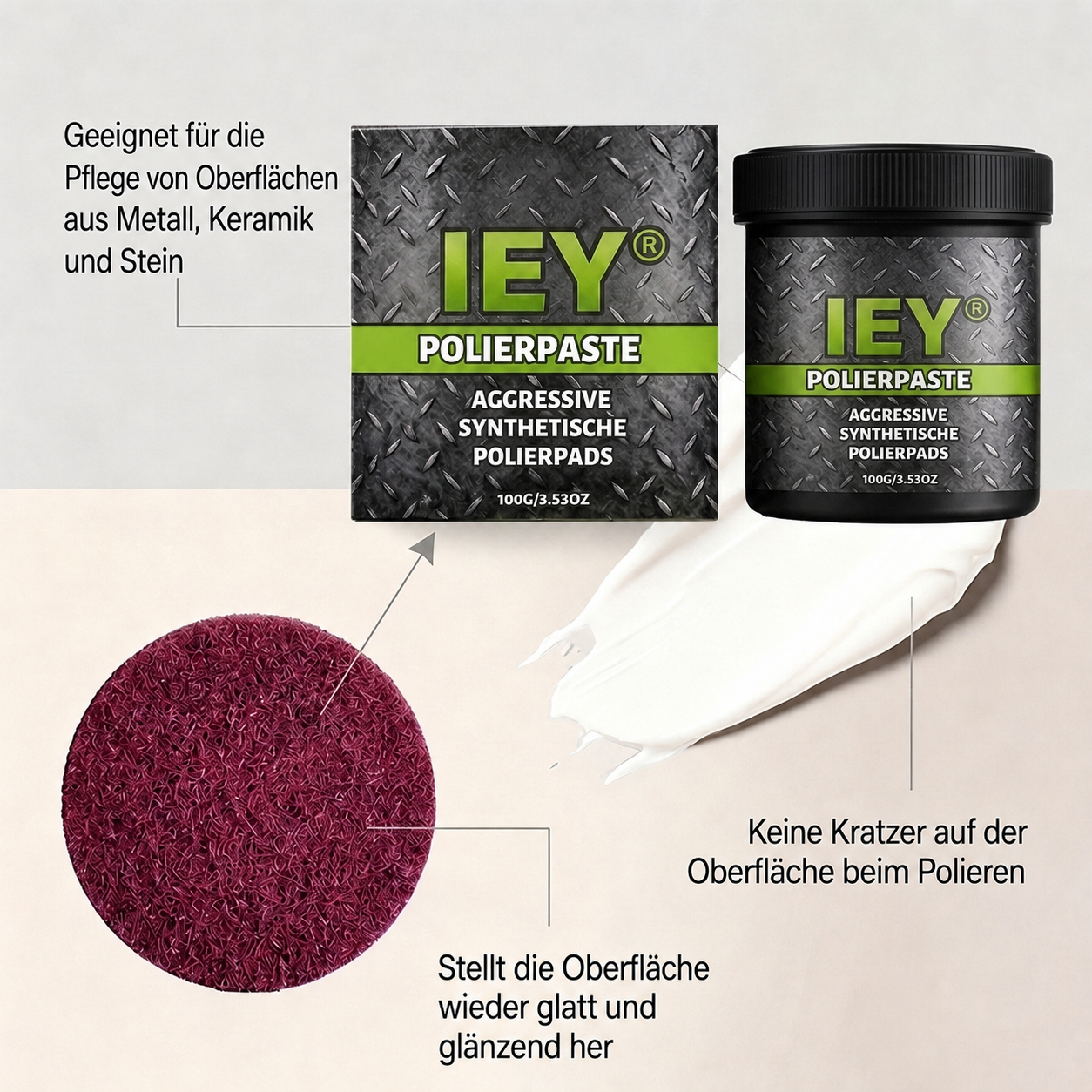 Save 50% by ordering today✨ All-in-One Oberflächen-Restaurierungspolitur mit Pad