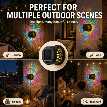 ⏰ 2026 🇺🇸 New Arrivals Solar Mandala Wall Light Outdoor ⏰