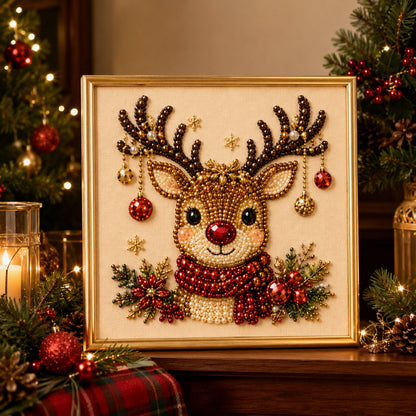 🎨💎 No Experience Needed | 3D DIY Christmas Bead Art Set