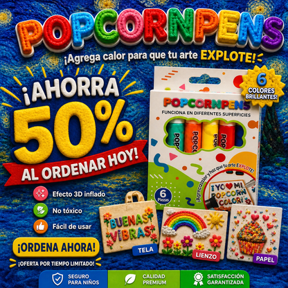 🔥 ¡Ahorra 50% Solo Hoy! | 🌮🔖 Bolígrafo 3D IEY® – Convierte tus dibujos en increíbles obras de arte con relieve