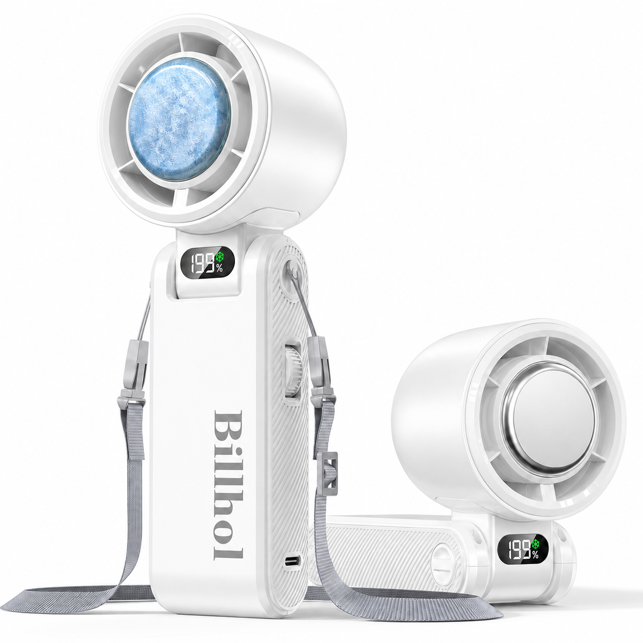 2026 HOT SALE50K+ BVJ®SOLD!❄️ 50% OFF! Mosquito-Repelling Turbo Handheld Fan – 16900 RPM, 6 speeds, LED display. 3000mAh battery, 10.7hrs cooling. Pocket‑sized power! 🌬️✨🦟