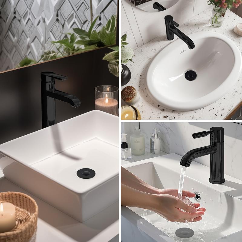 🔥 70% OFF! SVOZK® 💧 3 in 1 Sink Drain Strainer, Universal Pop Up Stopper with Removable Stainless Steel Filter Basket Hair Catcher