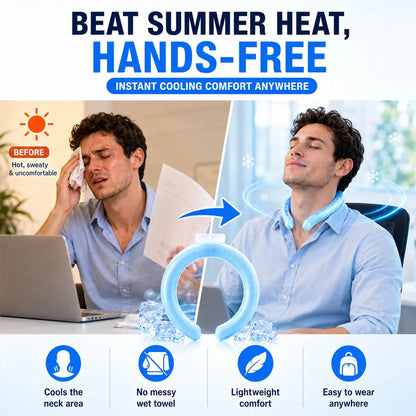 Billhol®🦟PCM Cooling Neck Ring — Instant Heat Relief