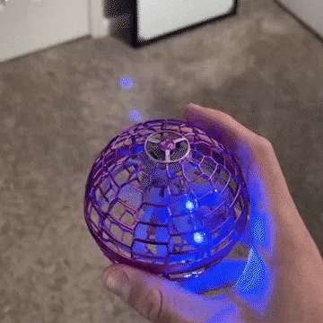🔥Last day 70%off丨REBYIPO® Cosmic Flying Orb Ball | LED Hover & Boomerang Flying Toy for Kids & Family