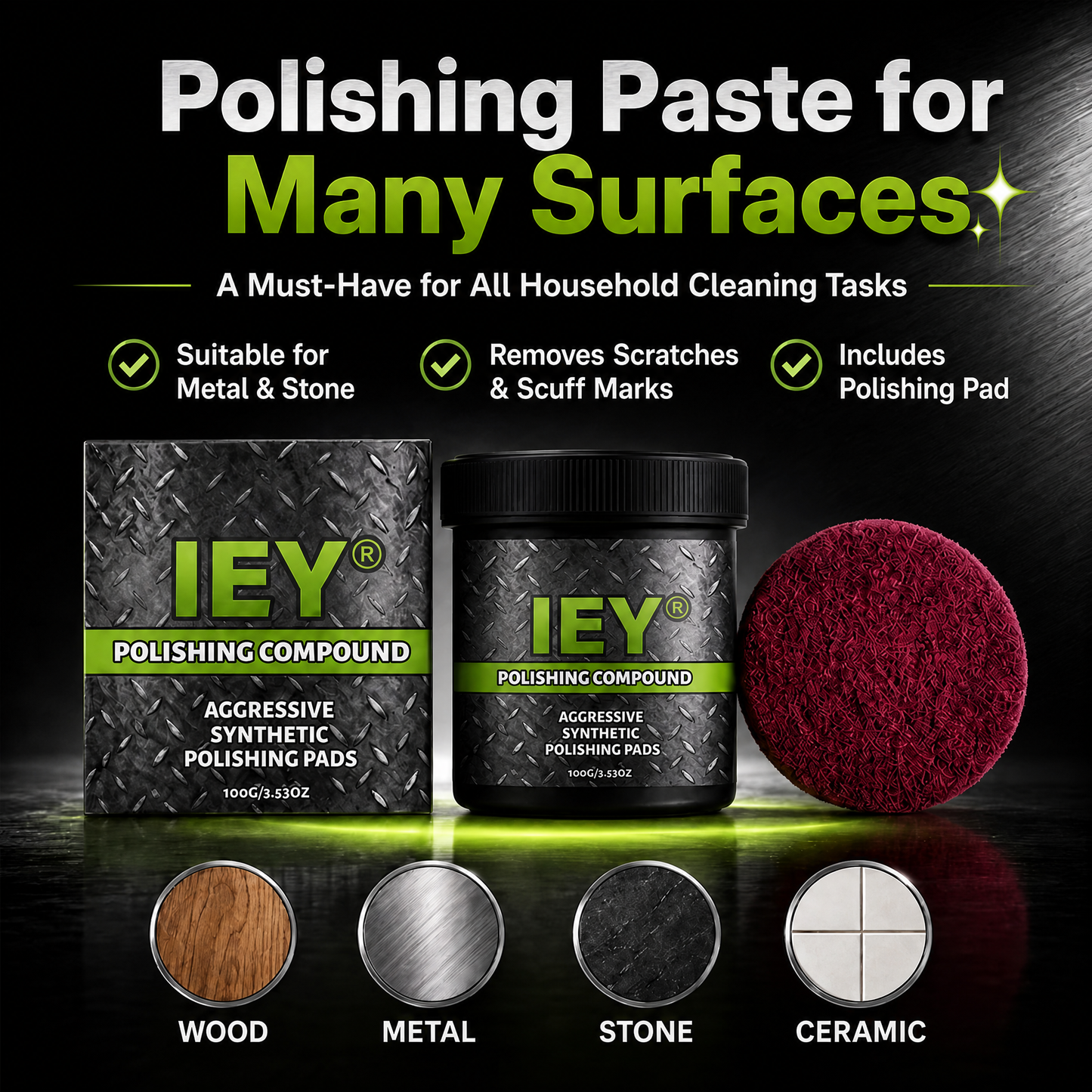 Save 50% by ordering today ✨ All-in-One Surface Restoration Polish with Pad