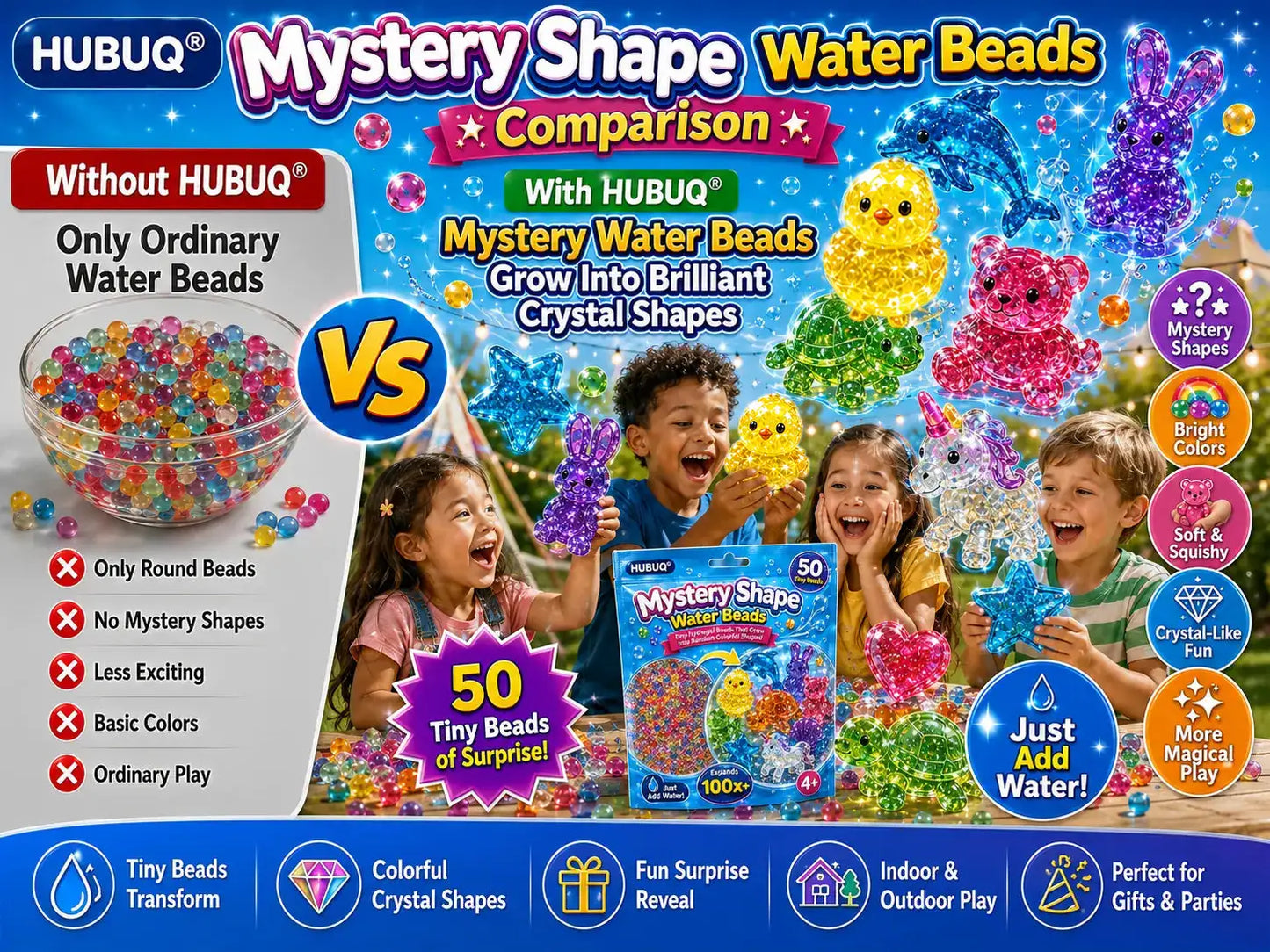 🇺🇸Save 50% by ordering today💧 HUBUQ® MAGIC COLLECTION CREATE YOUR OWN CRYSTAL WORLD