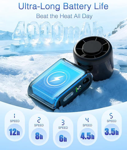 2026 HOT SALE50K+ BVJ®SOLD!❄️ 50% OFF! Mosquito-Repelling Turbo Handheld Fan – 16900 RPM, 6 speeds, LED display. 3000mAh battery, 10.7hrs cooling. Pocket‑sized power! 🌬️✨🦟