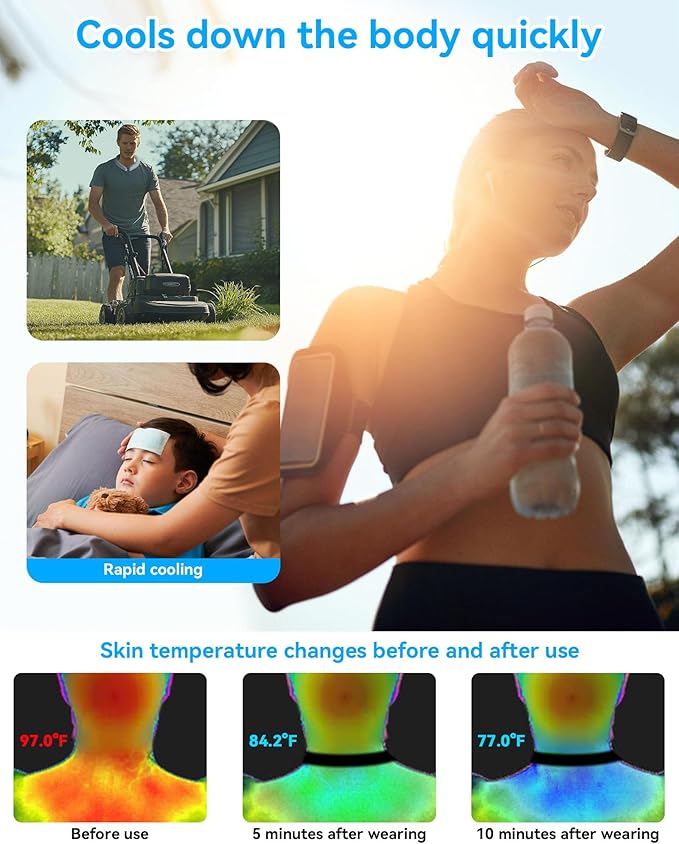 Billhol®🦟PCM Cooling Neck Ring — Instant Heat Relief
