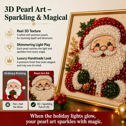 🎨💎 No Experience Needed | 3D DIY Christmas Bead Art Set