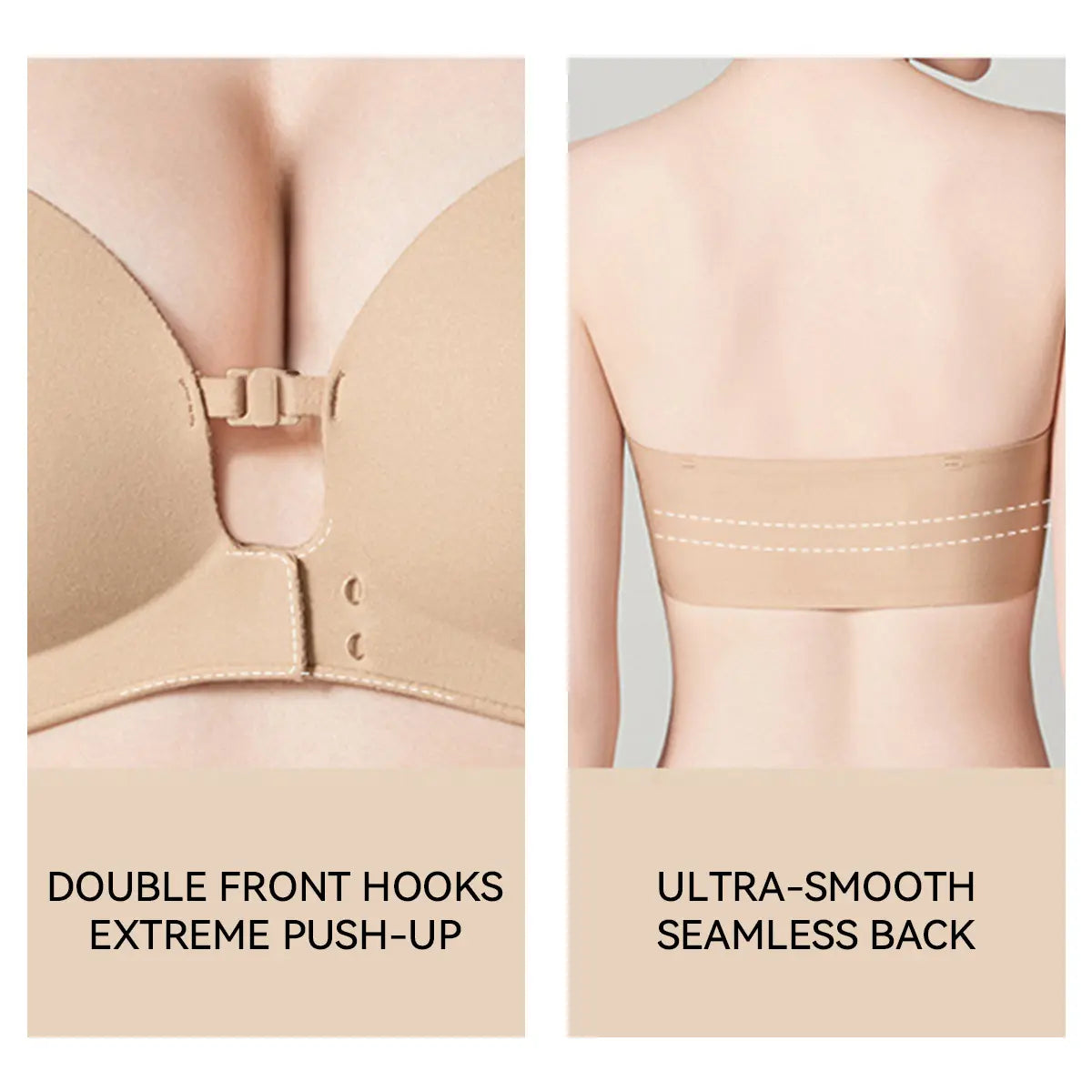 Final 3 Hours: 60%OFF🔥 Seamless Front Closure Bra With Adjustable Straps