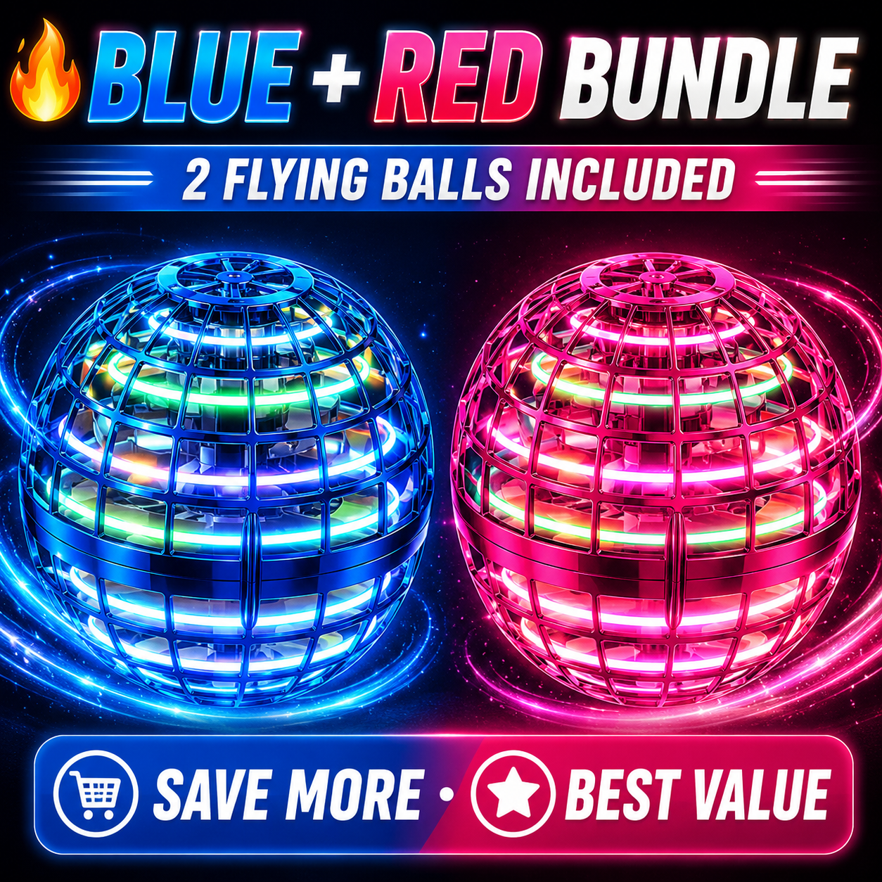 ⭐ Blue + Pink Bundle (Most Popular)