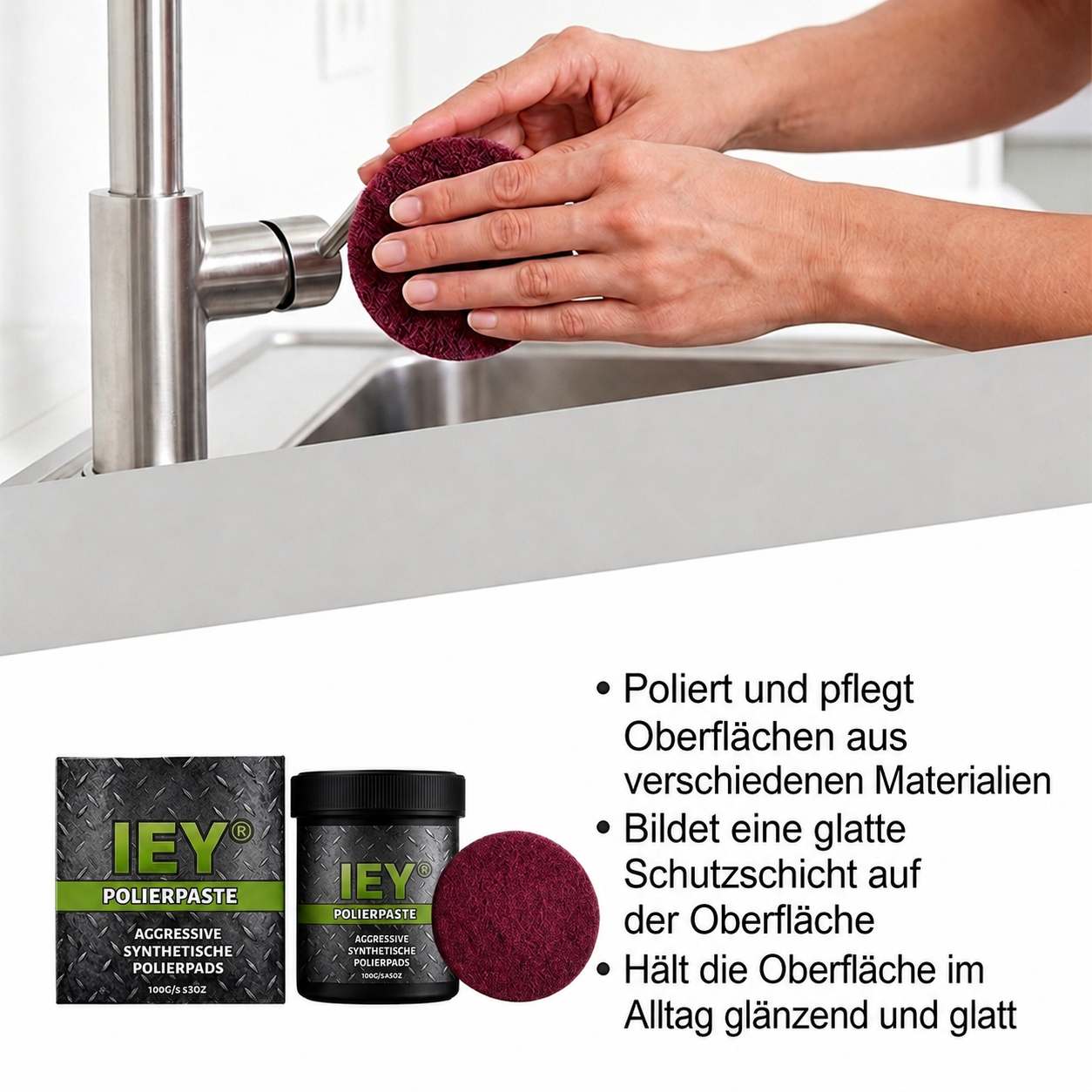 Save 50% by ordering today✨ All-in-One Oberflächen-Restaurierungspolitur mit Pad