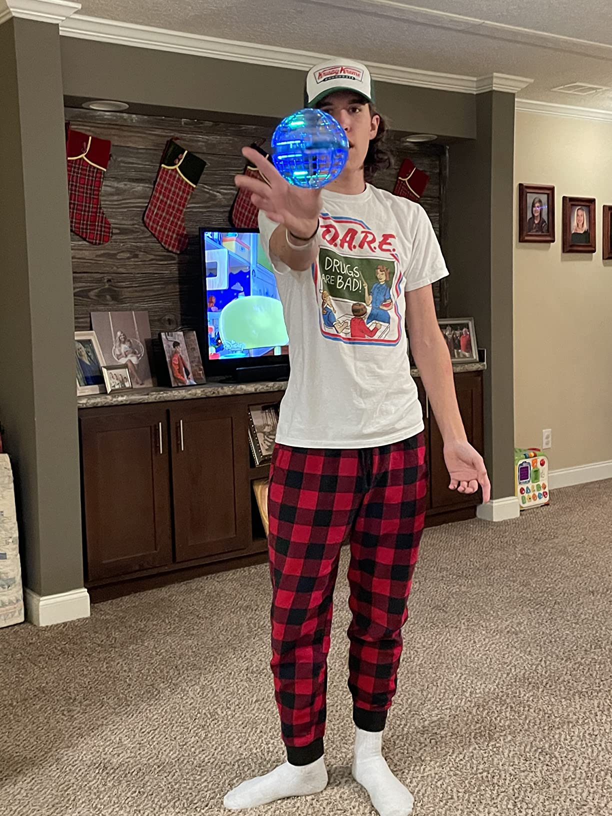 🔥Last day 70%off丨REBYIPO® Cosmic Flying Orb Ball | LED Hover & Boomerang Flying Toy for Kids & Family