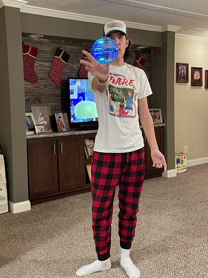 🔥Last day 70%off丨REBYIPO® Cosmic Flying Orb Ball | LED Hover & Boomerang Flying Toy for Kids & Family