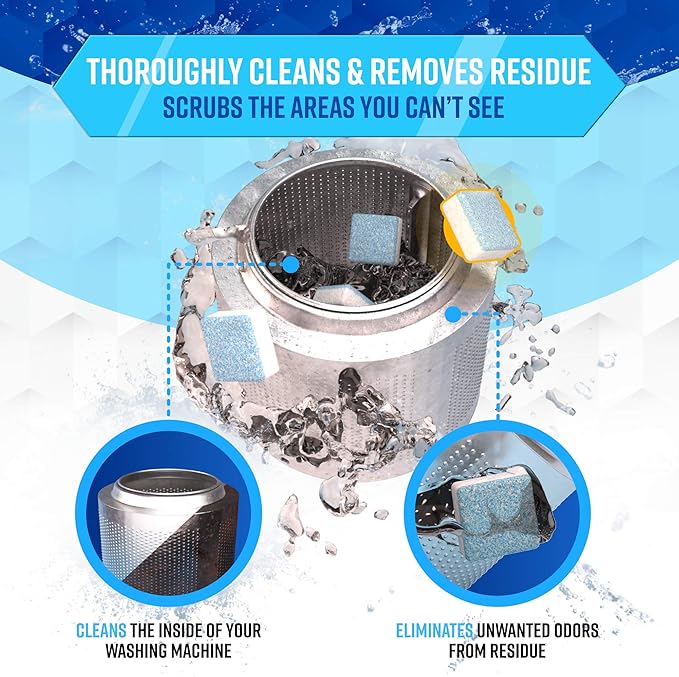 Efficient Floor Cleaning Tablets-Multi-Surface Solution (Lemon Scent)