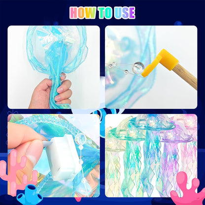 🌊 JellyGlow™ LED Jellyfish Lanterns Turn Any Room Into A Magical Underwater Paradise