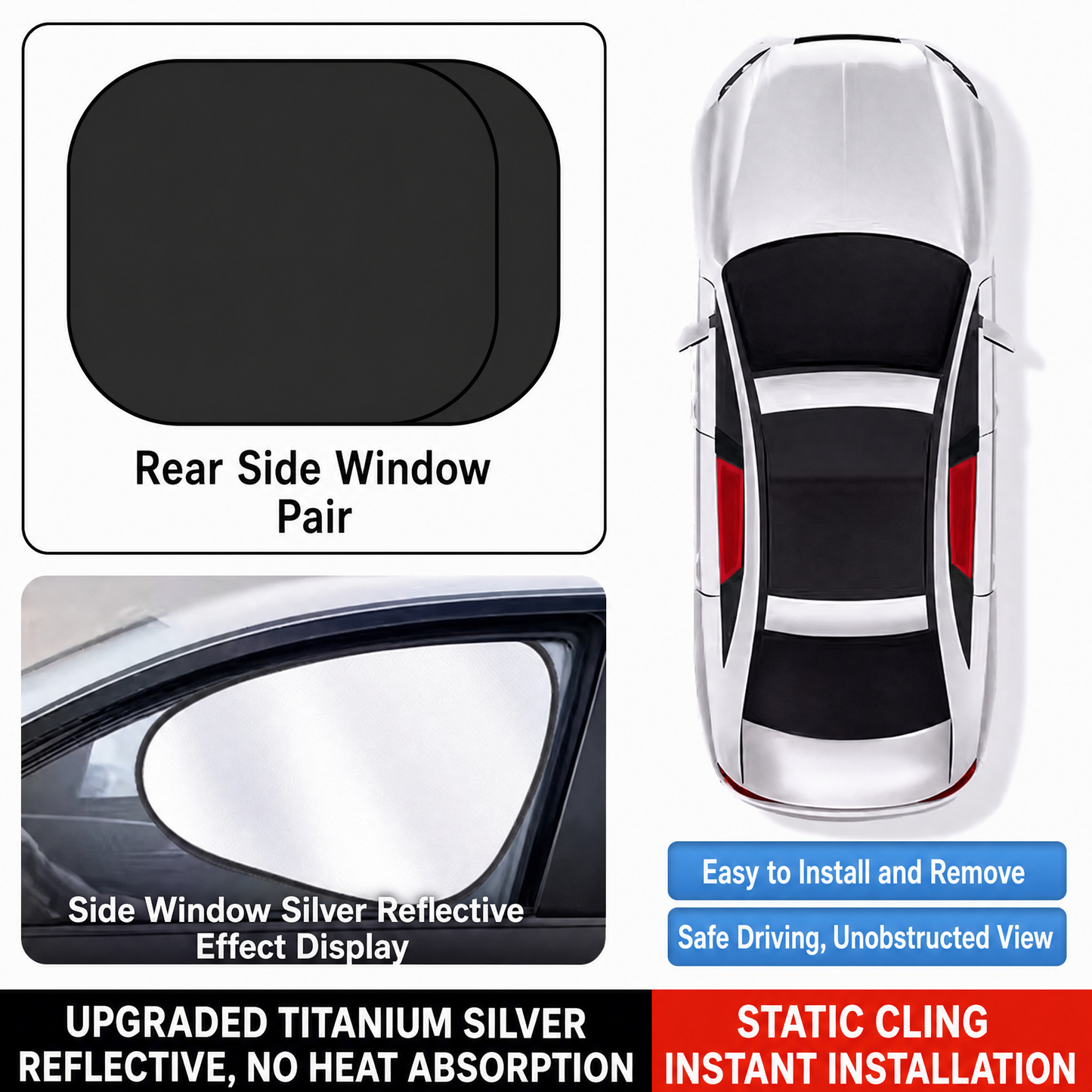 🔥LAST DAY SALE!!⚡50K+ SOLD!🌞🚗ShadeGo™ Car Windshield Sun Shade – Foldable, Heat-Blocking ☀️ | Keeps Interior Cool ❄️🚗 | UV Protection 🛡️ | Universal Fit for All Vehicles ✅ | Easy Storage & Travel Ready 🎒