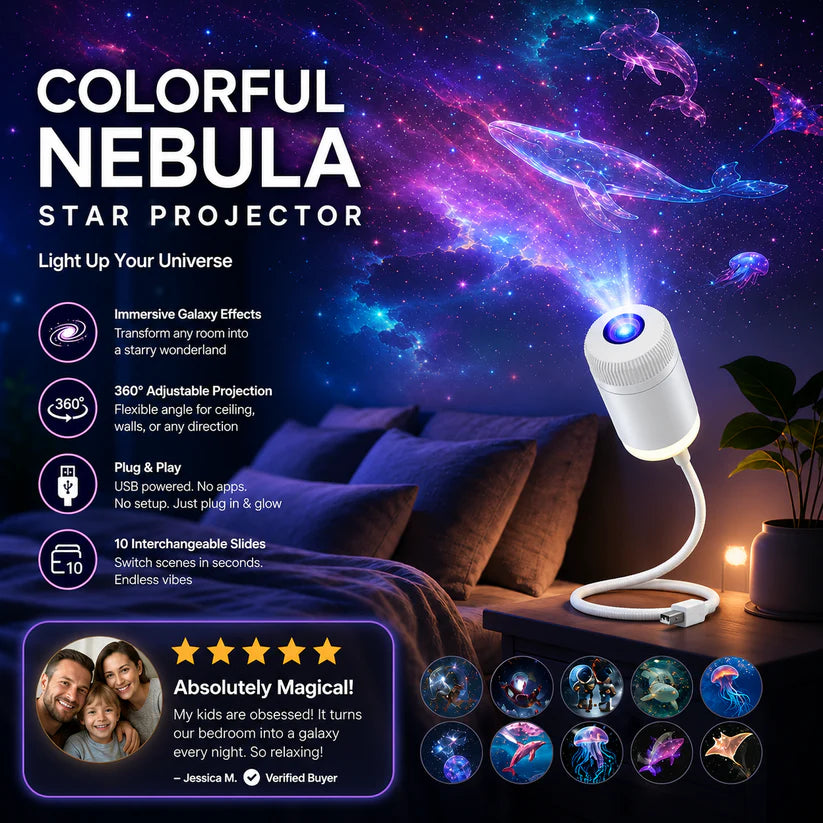 ⭐ 2 PCS + 11 Projection Discs 【Best Seller】 — Perfect for Families