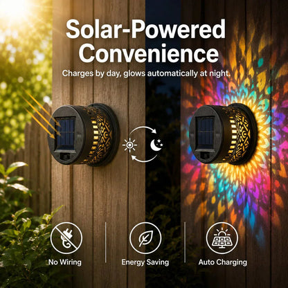 ⏰ 2026 🇺🇸 New Arrivals Solar Mandala Wall Light Outdoor ⏰