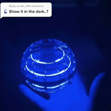 🔥Last day 70%off丨REBYIPO® Cosmic Flying Orb Ball | LED Hover & Boomerang Flying Toy for Kids & Family