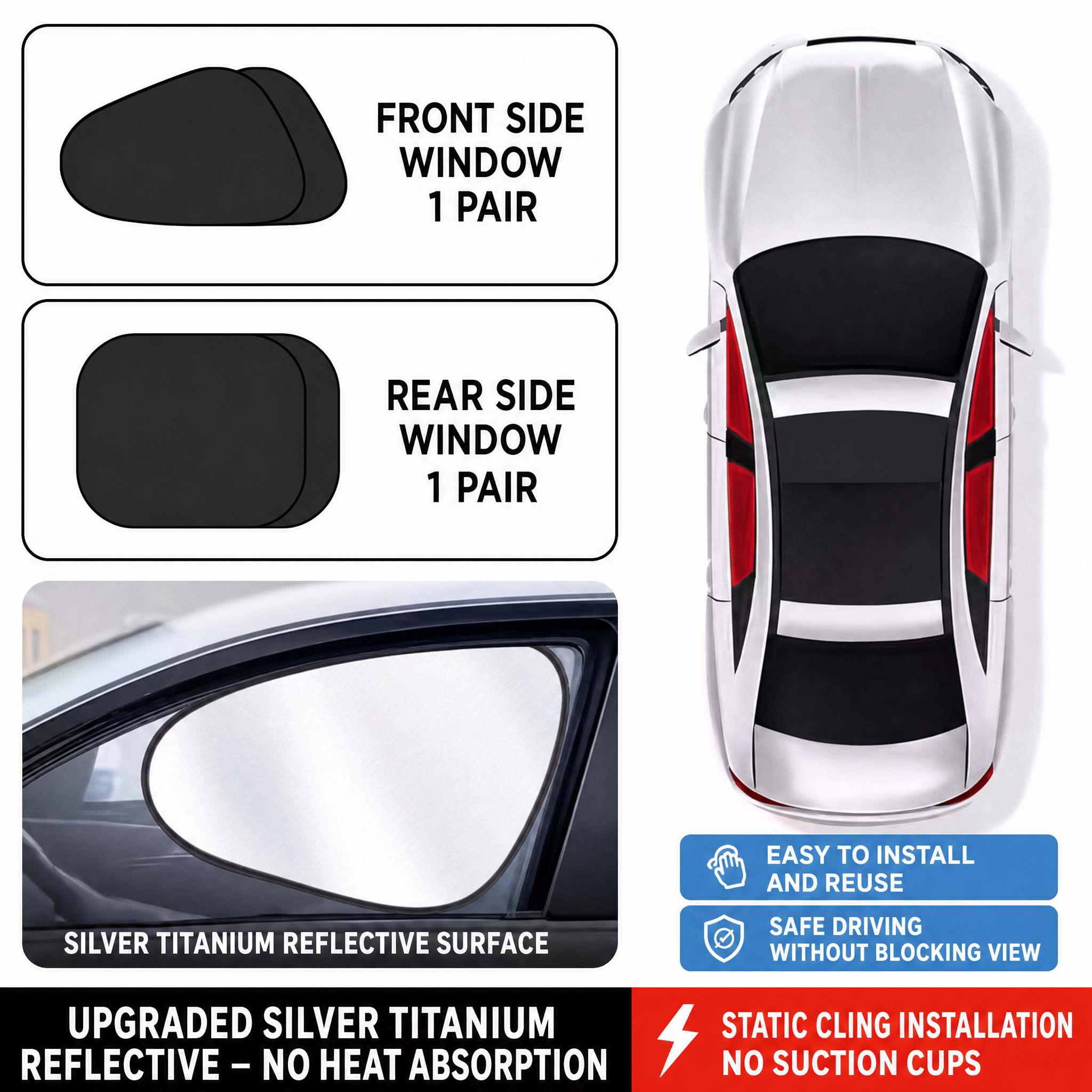 Full-Car Sunshade Bundle