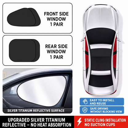 🔥LAST DAY SALE!!⚡50K+ SOLD!🌞🚗ShadeGo™ Car Windshield Sun Shade – Foldable, Heat-Blocking ☀️ | Keeps Interior Cool ❄️🚗 | UV Protection 🛡️ | Universal Fit for All Vehicles ✅ | Easy Storage & Travel Ready 🎒