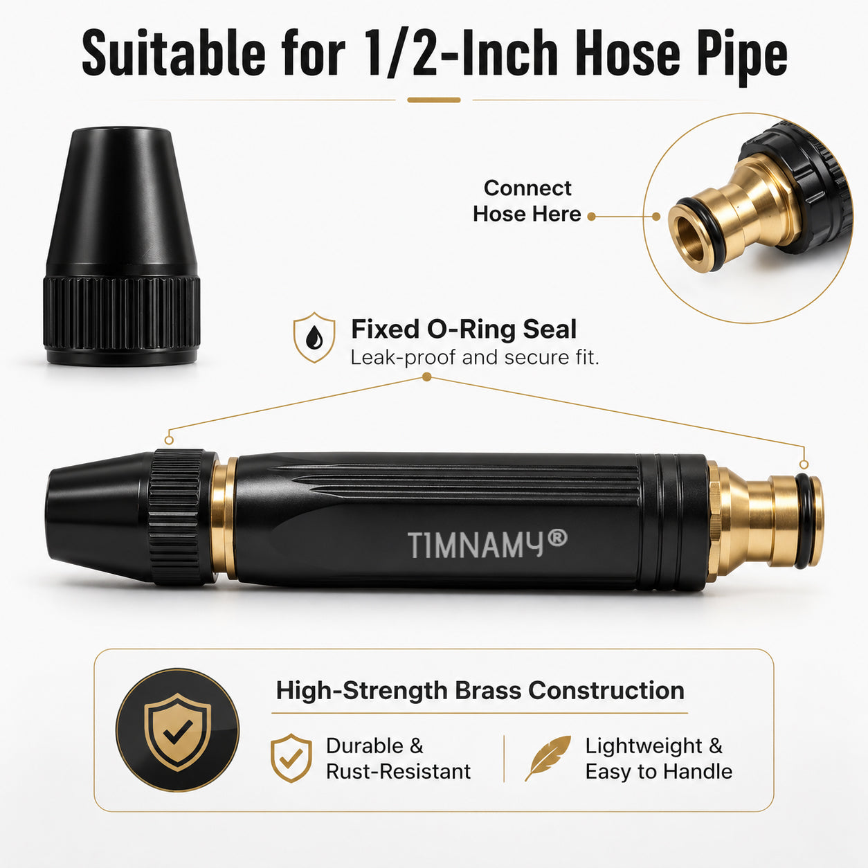 🚗LAST DAY 50% OFF TIMNAMY®Powerful High-Pressure Home Car Wash & Garden Sprayer✨✨5