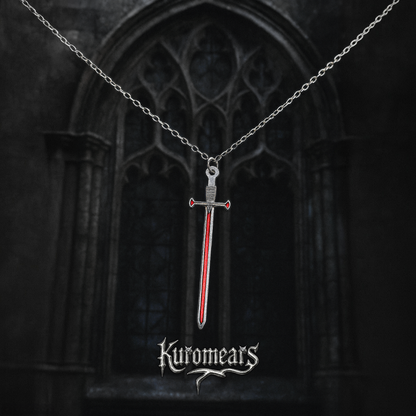 Not your average couple’s necklace. A bold symbol of passion & forever love ❤️🗡️ The Bloodbound Necklace: A gift that lasts forever.