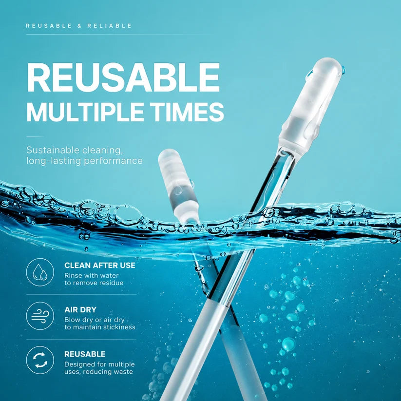 ✨ Clean Ears Easily 🦻 Reusable Earwax Removal Swabs | Gentle & Convenient