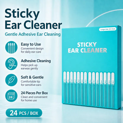 ✨ Clean Ears Easily 🦻 Reusable Earwax Removal Swabs | Gentle & Convenient