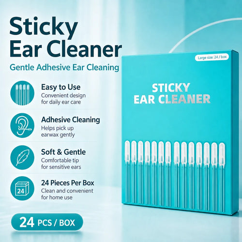 ✨ Clean Ears Easily 🦻 Reusable Earwax Removal Swabs | Gentle & Convenient