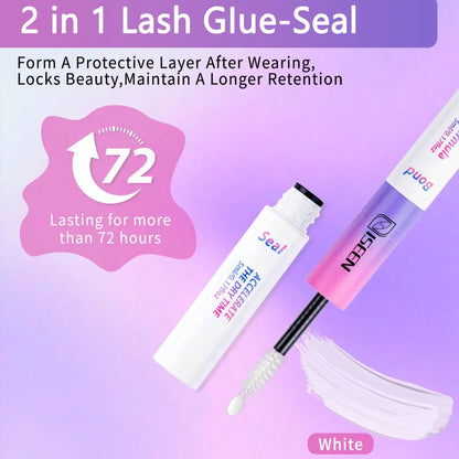🔥 MEGA SALE 70% OFF – DIY Fluffy D Curl Lash Clusters Kit, 10 Styles for Salon Volume at Home