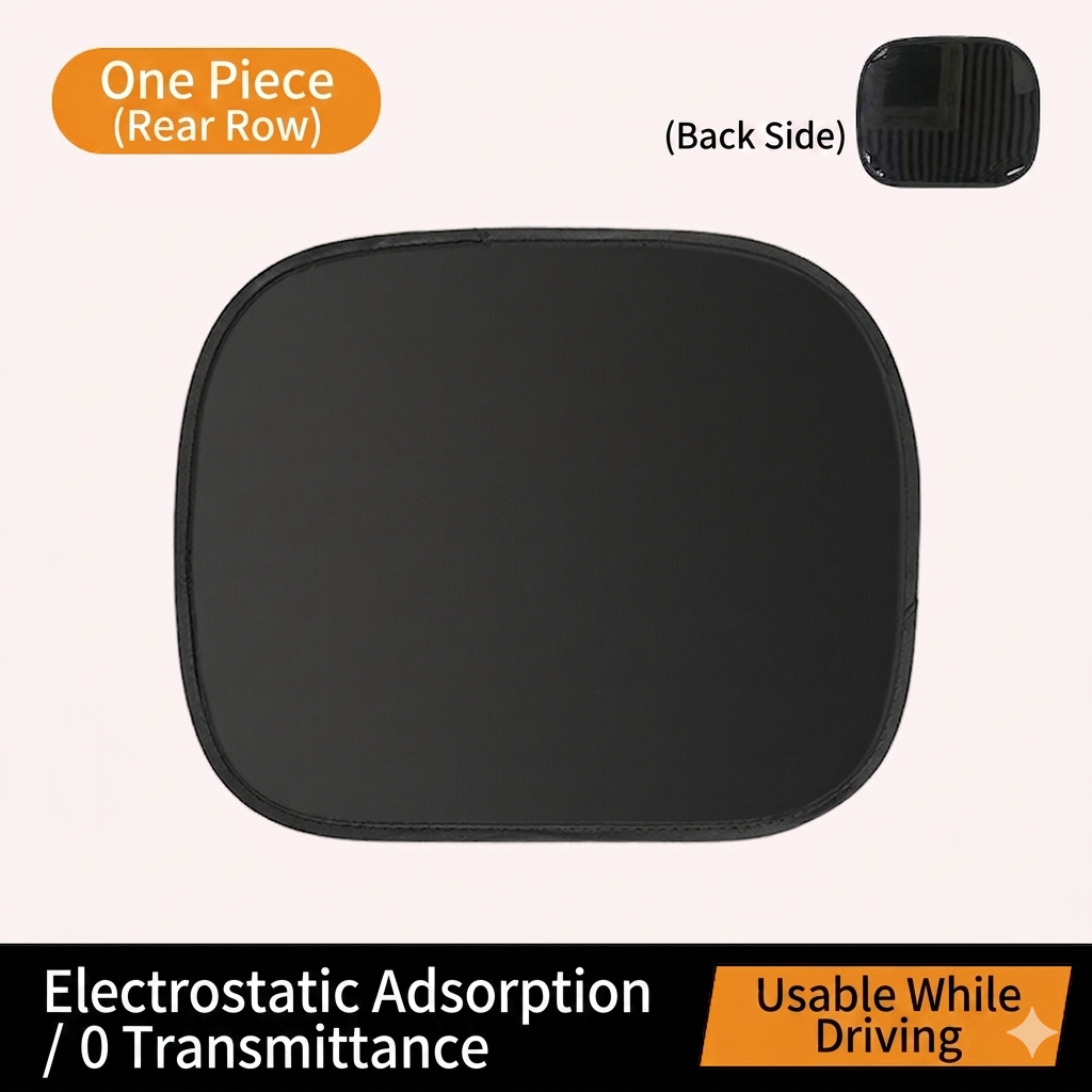 💥2026 HOT SALE💥Car Electrostatic Adsorption Sunshade And Sun Protection Curtain-ddd