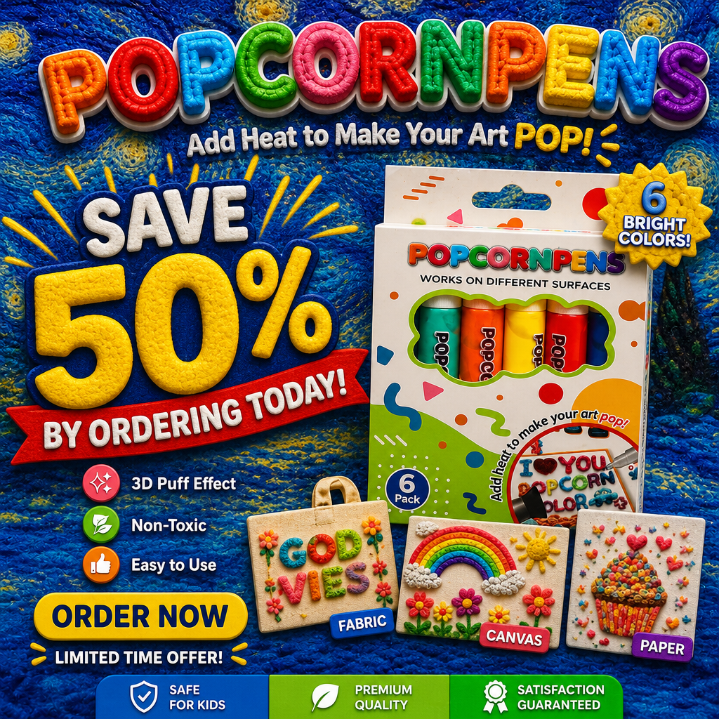 Save 50% by ordering today丨🍁🔖IEY® 3D Relief Art Pen – Turn Flat Drawings Into Touchable 3D Art