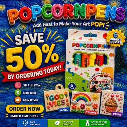 Save 50% by ordering today丨🍁🔖IEY® 3D Relief Art Pen – Turn Flat Drawings Into Touchable 3D Art