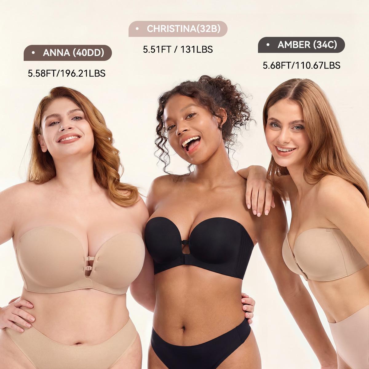 Final 3 Hours: 60%OFF🔥 Seamless Front Closure Bra With Adjustable Straps