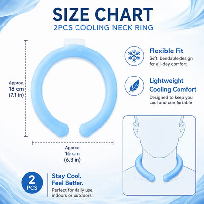 Billhol®🦟PCM Cooling Neck Ring — Instant Heat Relief