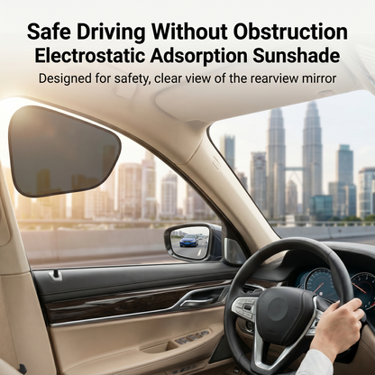 💥2026 HOT SALE💥Car Electrostatic Adsorption Sunshade And Sun Protection Curtain-ddd