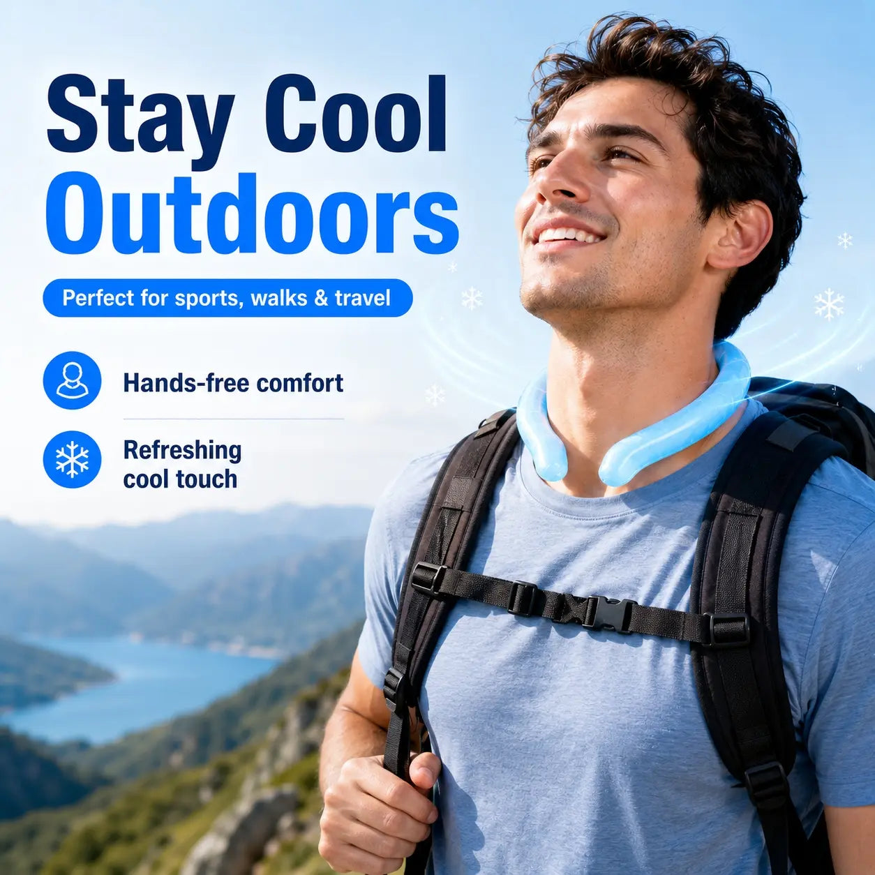 Billhol®🦟PCM Cooling Neck Ring — Instant Heat Relief