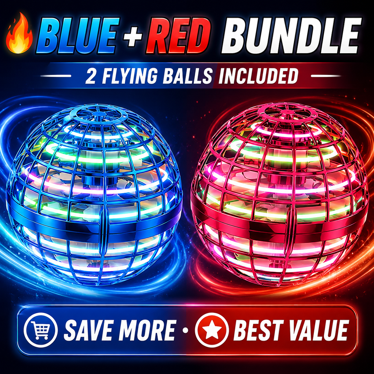 2026 🇨🇦Hottest Cosmic Fly Ball - Boomerang Hover & Galaxy Spin Effect Drone Toy, Outdoor Fun Gift for Kids & Teens